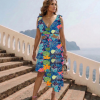 The Capri Sunset Dress