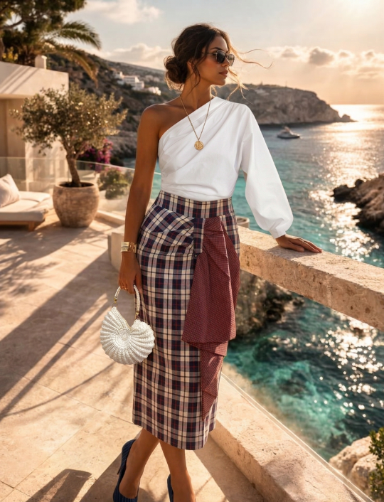 Corsica Balloon Sleeve Shirt